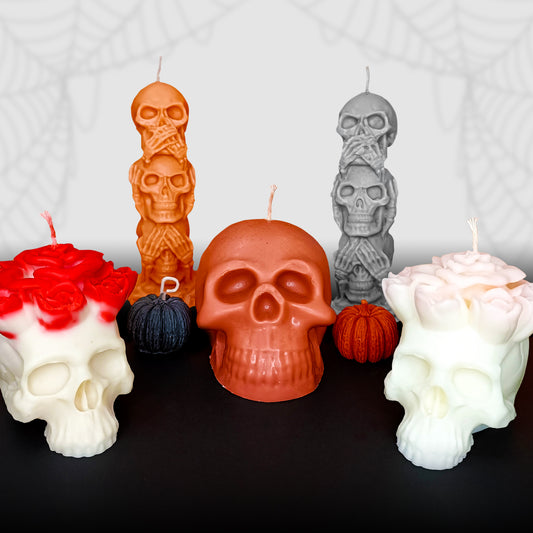 Pack de 2 Velas de Halloween