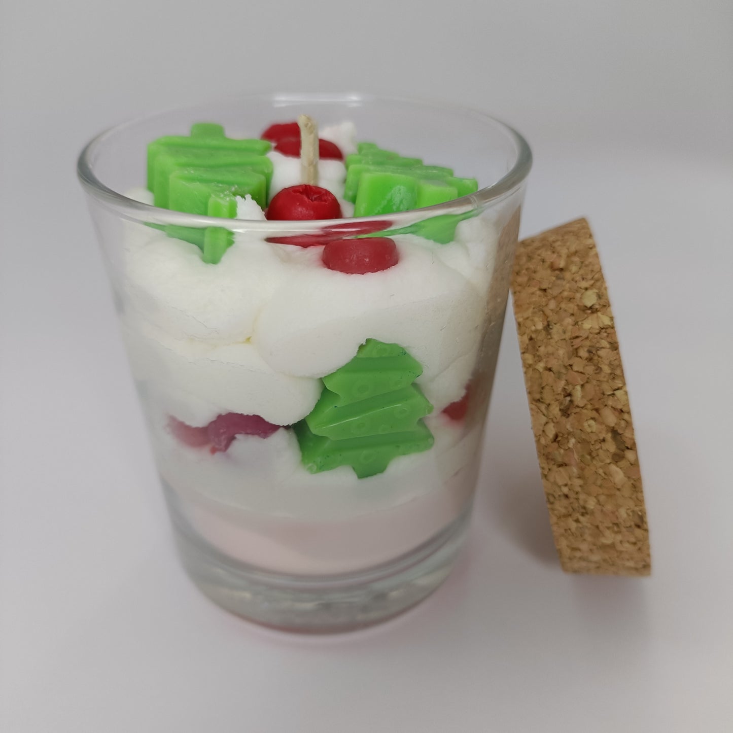 vela de pino de navidad