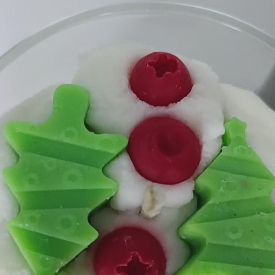 vela de pino de navidad